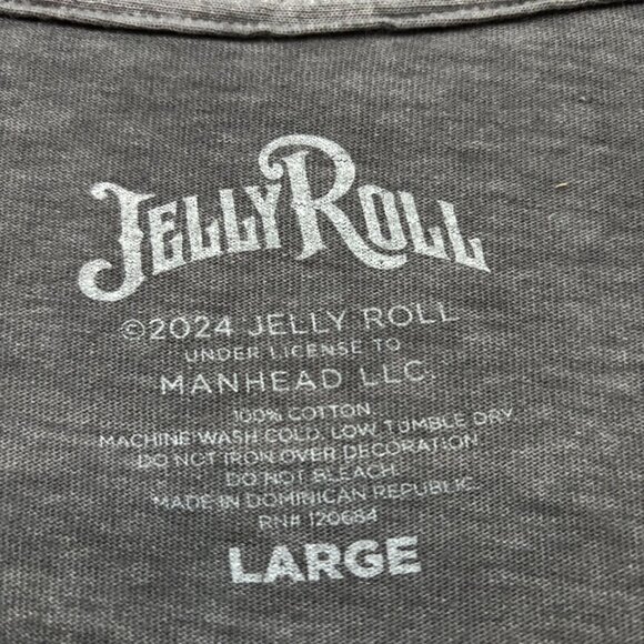 Jelly Roll Beautifully Broken Album Country Tee L - Picture 4 of 4
